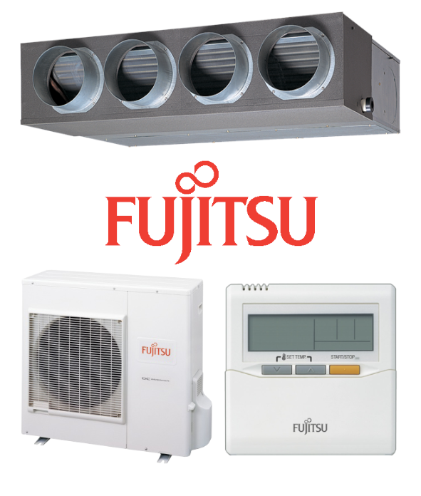 Fujitsu ARTA30LBTU 8.5 kW Ducted Slimline Split System Air Conditioner