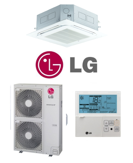 Lg Utn48r 13 4kw Ceiling Mounted Cassette Air Conditioner