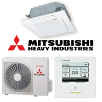 Mitsubishi Heavy (MHI) 6.0kW FDT60ZSXAWVH-RC-EXZ3A Cassette Air Conditioning System