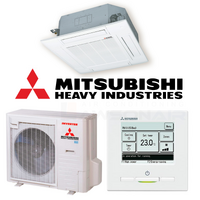 Mitsubishi Heavy Industries FDT71AVNXWVH-RC-EXZ3A 7.1 kW Ceiling Cassette System