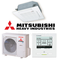 Mitsubishi Heavy (MHI) 7.1kW FDT71AVNXWVH-RC-EXZ3A Cassette Air Conditioning System