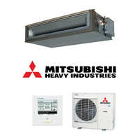 Mitsubishi Heavy (MHI) FDU160KXZES1W6F-RC-EXZ3A 15.2kW Ducted 3 Phase Air Conditioning System