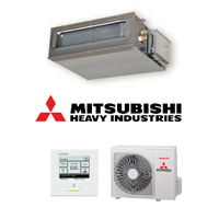 Mitsubishi Heavy (MHI) 5.0kW FDUM50ZSXAWVH-RC-EXZ3A Ducted Mid Static 1 Phase Air Conditioning System