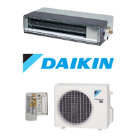 Daikin 3.5kW FDYBA35A-G2V Bulkhead 1 Phase Air Conditioning System