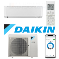 Daikin Alira X Series FTXM25W 2.5kW Wall Split System, Build-in Wi-Fi