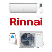 Install Package - Rinnai 2.5kW HSNRT25B Wall Split Wifi Air Conditioning Package