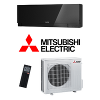 Mitsubishi Electric MEF50BKD2KIT 5.0kW Wi-Fi Wall Split Air Conditioning System (Black)