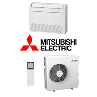 Mitsubishi Electric MKW60VG2A2KIT 6.1kW Wi-Fi Floor Console R32 Air Conditioning System