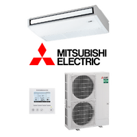 Mitsubishi Electric Under Ceiling PCAZM125V2MAKIT 12.5kW 1 Phase Power Inverter Cassette Air Conditioning System