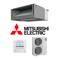 Mitsubishi Electric PEAZM180VLAAMAKIT 18.0kW 1 Phase Ducted LARGE Power Inverter Air Conditioning System