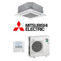 Mitsubishi Electric Cassette PLAZM71V2MAKIT 7.1kW 1 Phase Power Inverter Air Conditioning System
