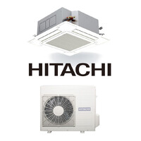 Hitachi 6.0kW RAI-E60YHAKIT Cassette Air Conditioning System