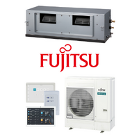 Install Package - Fujitsu SET-ARTH45KHTA 12.5kW 1 Phase High Static Ducted Air Conditioning Package