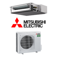 Mitsubishi Electric 5.0kW SEZM50DALKIT Bulkhead Ducted Air Conditioning System (Wireless Controller)
