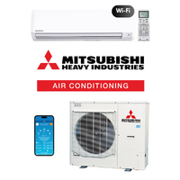 Mitsubishi Heavy (MHI) Bronte WiFi SRK100AVNAWZRF 10.0kW Wall Split Air Conditioning System