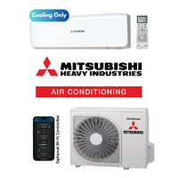 Mitsubishi Heavy (MHI) 5.0kW SRK18YSA-W-Set Split Cooling Only Air Conditioning System