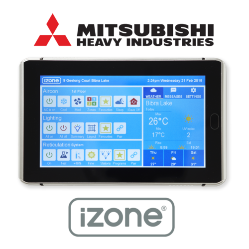 iZone Mitsubishi Heavy Industries Ducted Zone Smart Home Controller