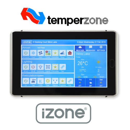 iZone Temperzone Ducted Zone Smart Home Controller