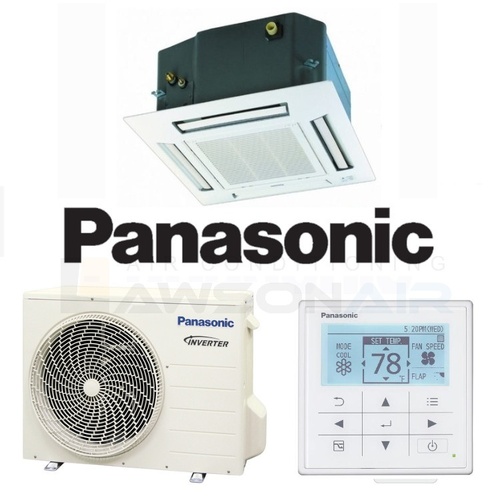 Panasonic CSCU-E12QB4RW 3.4 kW Wired Mini-Cassette System