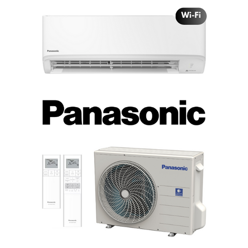 Panasonic Z Series CS/CU-Z50AKR 5.0kW Deluxe Wall Split WiFi Air Conditioning System