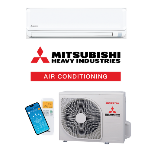 Install Package - Mitsubishi Heavy (MHI) Ciara 7.1kW DXK24ZTLA-WF-Set Wifi Split Air Conditioning Package
