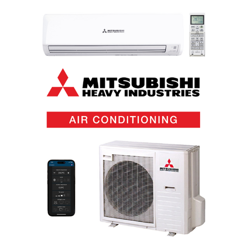 Mitsubishi Heavy (MHI) Bronte 9.5kW DXK33ZRA-W-Set Split Air Conditioning System