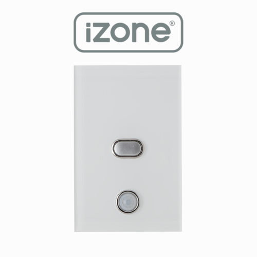 iZone Smart Home 1 Button iLight Switch - White