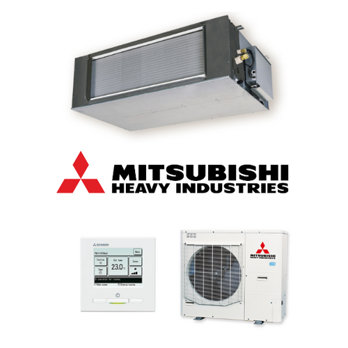 Mitsubishi Heavy (MHI) 10.0kW FDUA100AVSAWVH-RC-EXZ3A Ducted 3 Phase Air Conditioning System