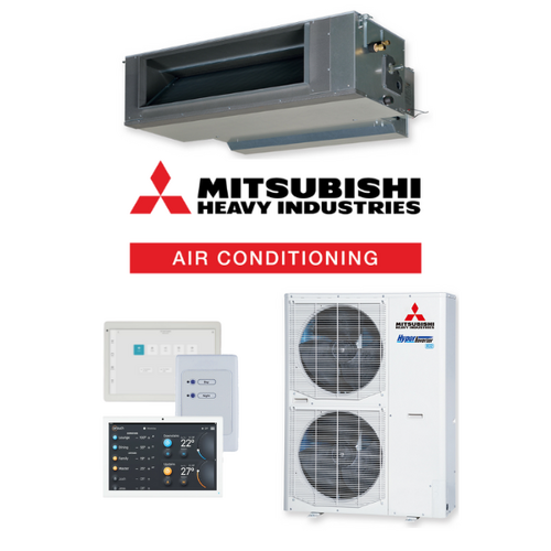 Install Package - Mitsubishi Heavy (MHI) FDUA140AVNXWVH 14.0kW Ducted 1 Phase Air Conditioning Package