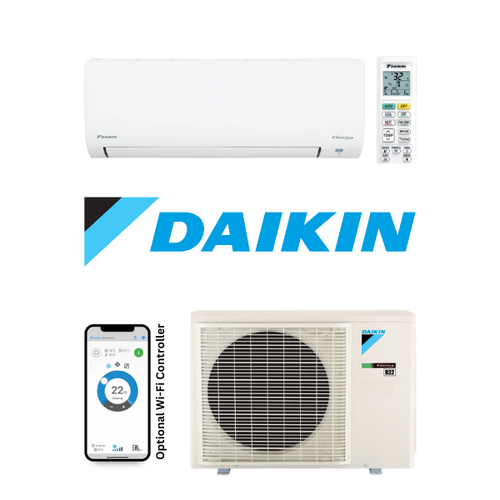 Daikin Lite 3.5kW FTXF35W Wall Split Air Conditioning System