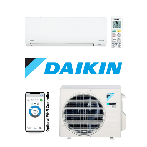 Daikin Lite 5.0kW FTXF50W Wall Split Air Conditioning System