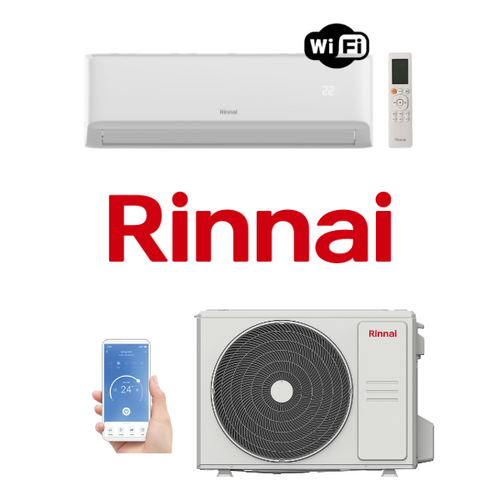 Rinnai P Series 5.0kW HSNRP50B Wall Split Air Conditioning System