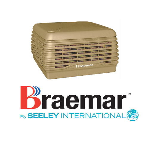 Braemar LCQ250 7.6kW Ducted Paradigm Series Evaporative Cooler - Beige