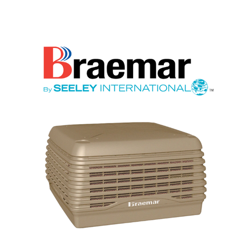 Braemar SuperStealth Series 9.9kW LCQV350 Evaporative Cooler [Colour: Beige]