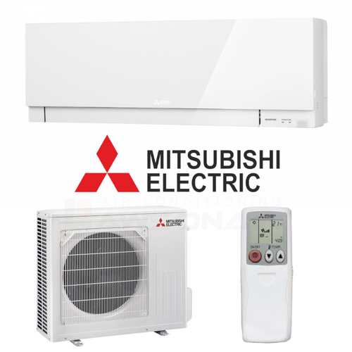 Mitsubishi Electric 5.0kW MSZEF50VGWKIT Wall Split Air Conditioning System White