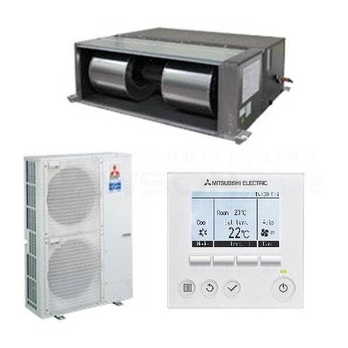 Mitsubishi Electric New PEA-RP170WJA-N 17.0 kW 1 Phase Power Inverter Ducted Unit