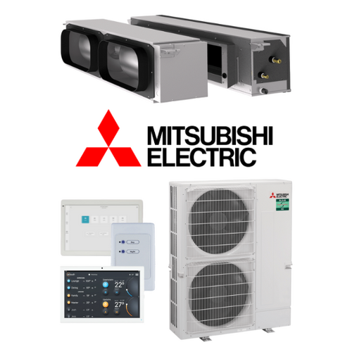 Install Package - Mitsubishi Electric PEAM160HAAVKIT 16.0kW 1 Phase Ducted LARGE Power Inverter Air Conditioning Package