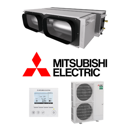 Mitsubishi Electric PEAZM100VHAA2MAKIT 10.0kW 1 Phase Ducted Power Inverter Air Conditioning System