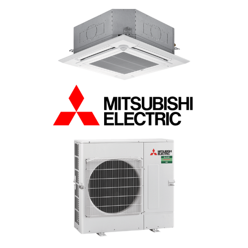 Mitsubishi Electric Cassette PLAM125V2KIT 12.0kW 1 Phase Wireless Inverter Air Conditioning System