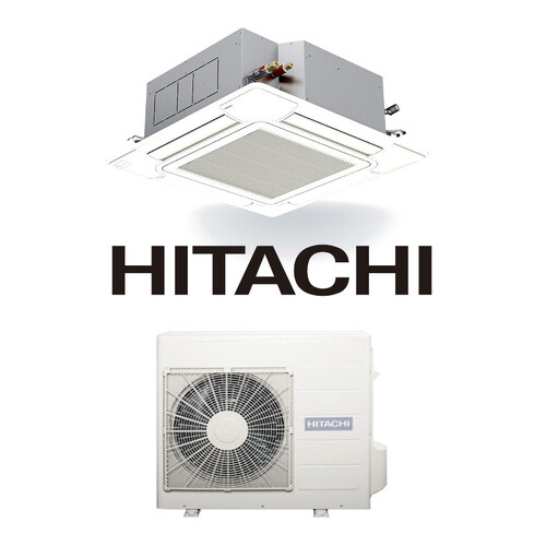 Hitachi 5.0kW RAI-E50YHAKIT Cassette Air Conditioning System