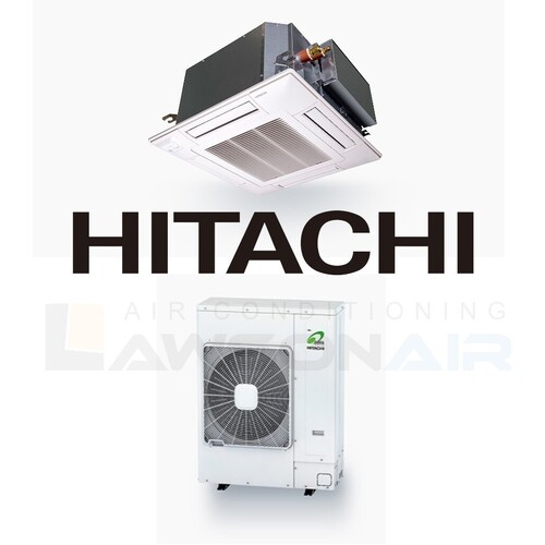 Hitachi 7.1kW RCI-3.0FSNSQKIT Cassette R410A Air Conditioning System