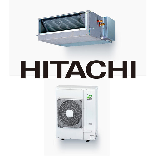 Hitachi 16.0kW RPI-7.0FSNSQKIT Ducted R410A Air Conditioning System