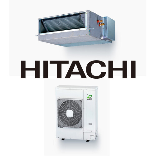Hitachi RPI-7.0FSNSQKIT 16.0kW R410A Inverter Ducted System