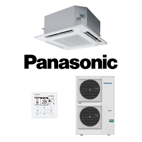 Panasonic S-1014PU3E/U-125PZH3R8 12.5kW Cassette 3 Phase Twin Fan R32 Air Conditioning System