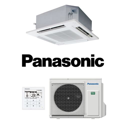 Panasonic 7.1kW S-6071PU3E/U-71PZ3R5 Cassette Single Fan R32 Air Conditioning System