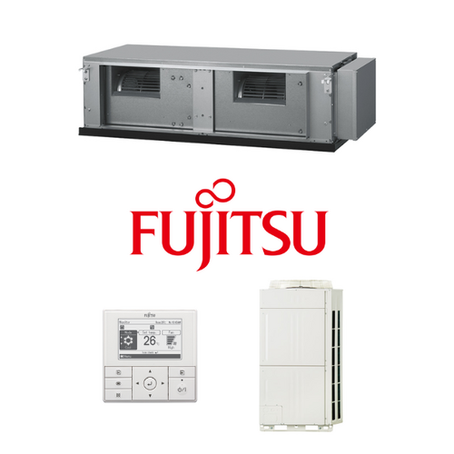Fujitsu 20.3kW SET-ARTC72LATU 3 Phase High Static Ducted Air Conditioning System