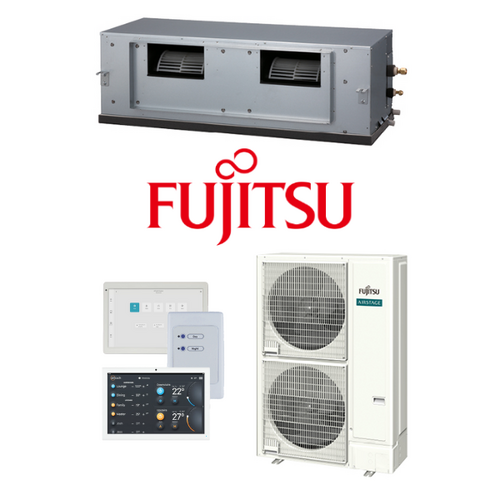 Install Package - Fujitsu SET-ARTH60KHTA 15.5kW 1 Phase High Static Ducted Air Conditioning Package