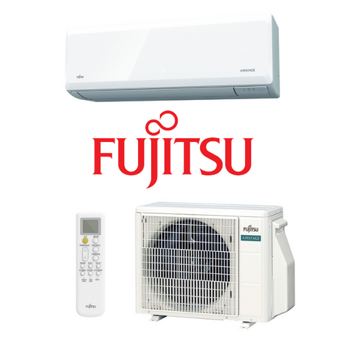 Fujitsu Comfort 2.5kW SET-ASTH09KNCA Wall Split Air Conditioning System