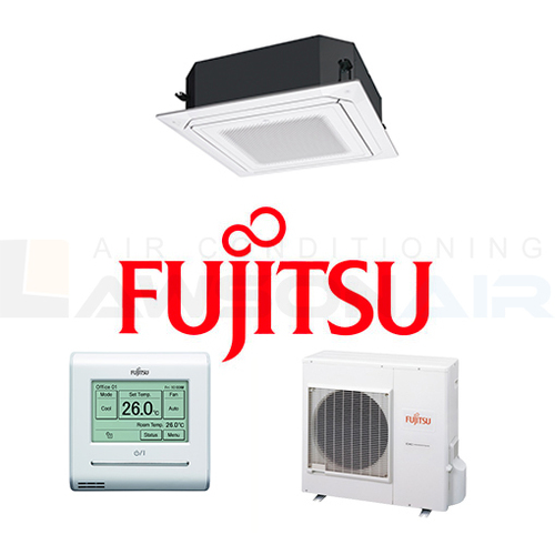 Fujitsu SET-AUTG30KRLA 8.5kW 4-way Cassette Includes Wired Controller