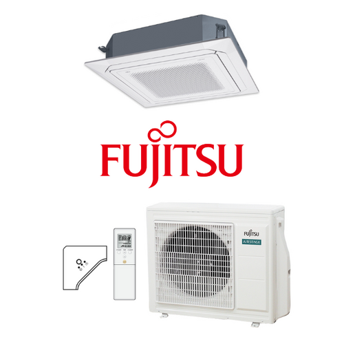 Fujitsu Cassette SET-AUTH24KRTA-YC 7.1kW 1 Phase Wireless Circular Flow Air Conditioning System